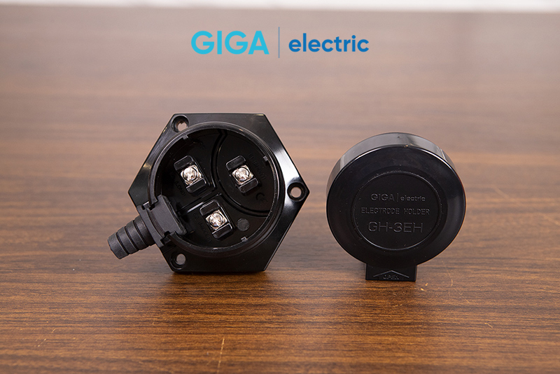 Bộ giữ điện cực GH-3EH của GIGA Electric n toàn và bền bỉ tối ưu.